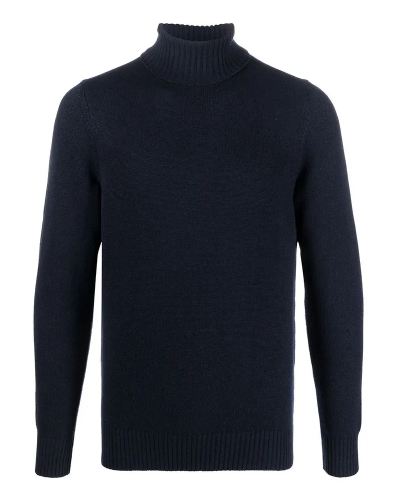 Drumohr  Rollkragenpullover - Blau Blau