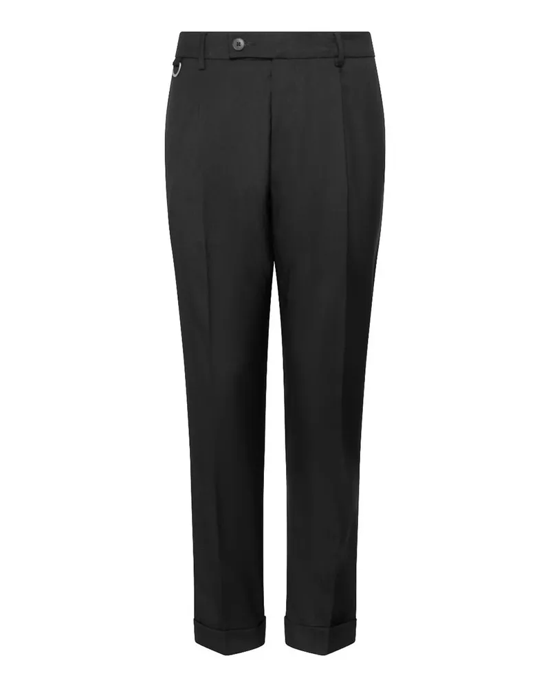 Low Brand Casual Hose - Schwarz Schwarz