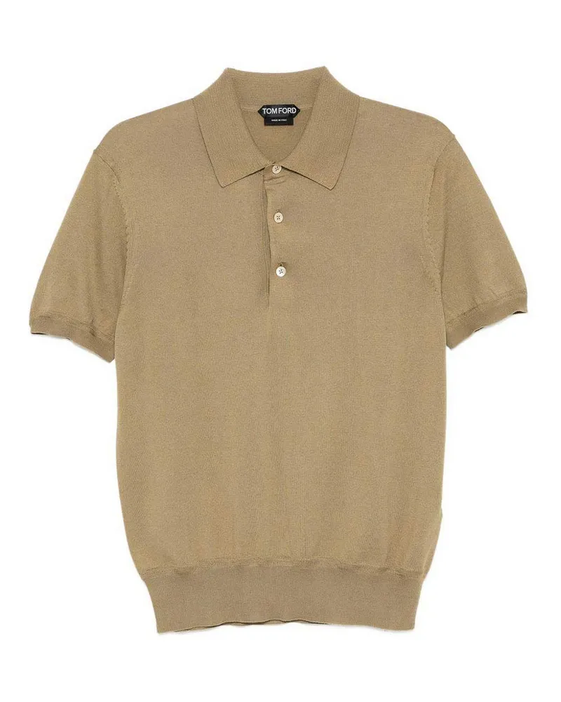 Tom Ford Poloshirt - Dunkelgrün Dunkelgrün