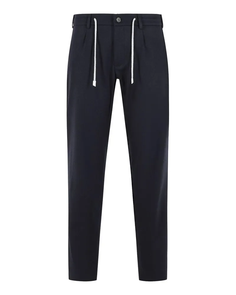 Eleventy Casual Hose - Blau Blau