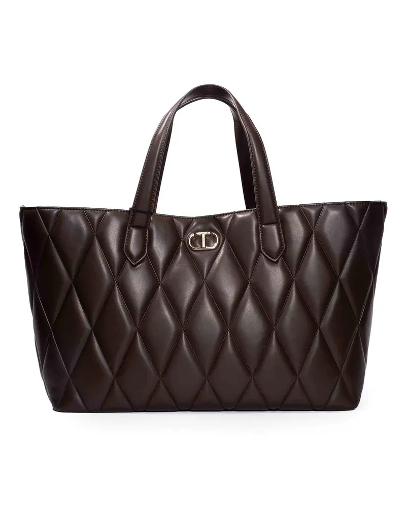 Twin-Set Shopper - Camel Camel