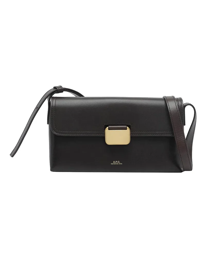 A.P.C. A. P.C. Umhängetasche - Braun Braun