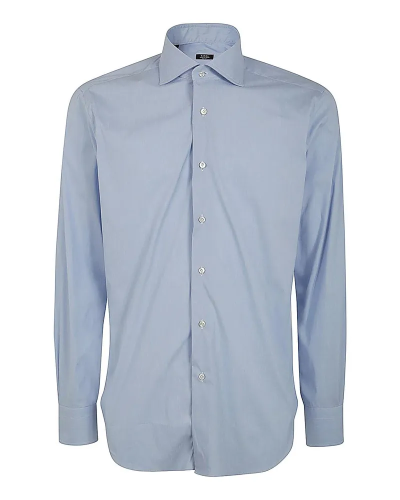 BARBA Hemd - Blau Blau