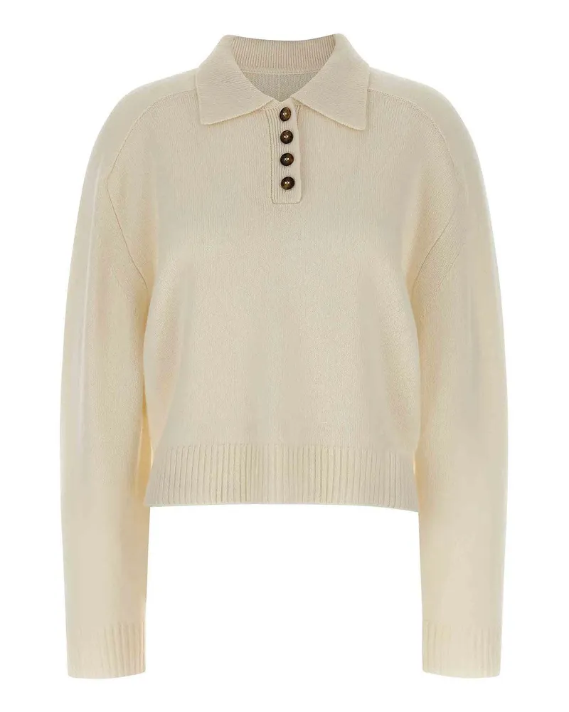 Loulou Studio Poloshirt - Weiß Weiß