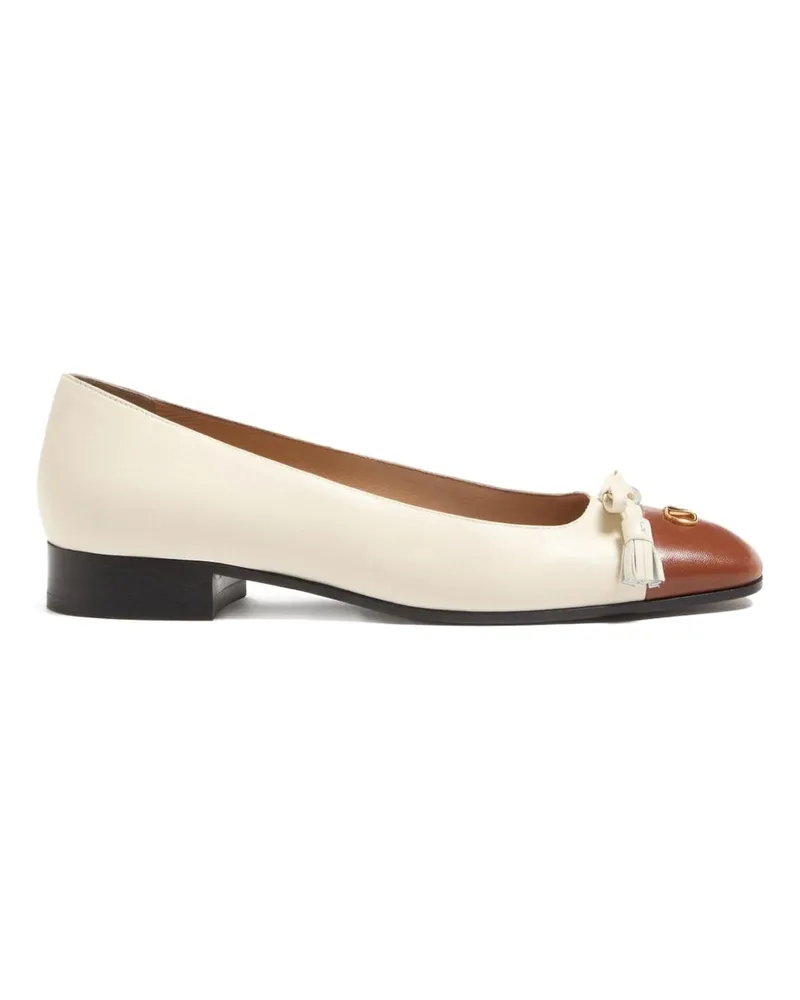 Valentino Garavani Ballerinas - Weiß Weiß