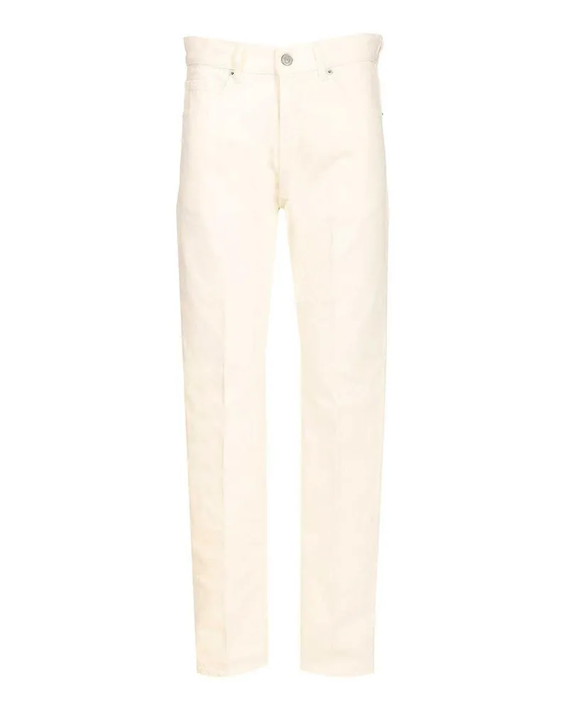Mauro Grifoni Straight Leg Jeans - Weiß Weiß