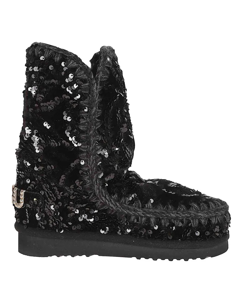 Mou Stiefel - Schwarz Schwarz