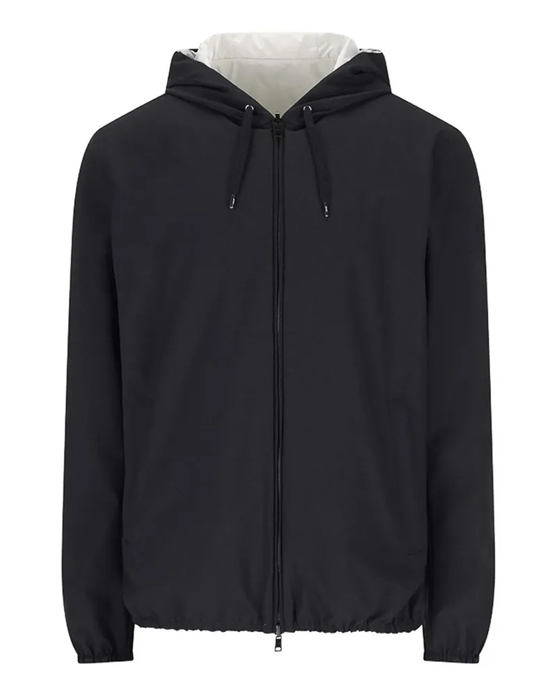 Herno Knielanger Mantel - Blau Blau