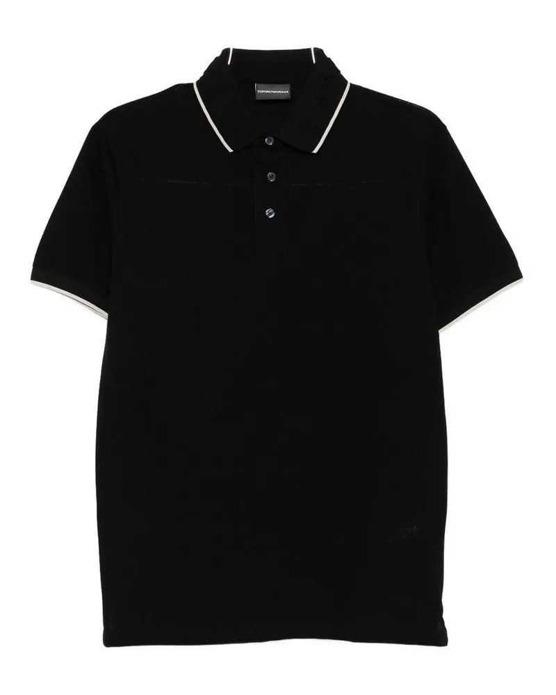 Emporio Armani Poloshirt - Schwarz Schwarz