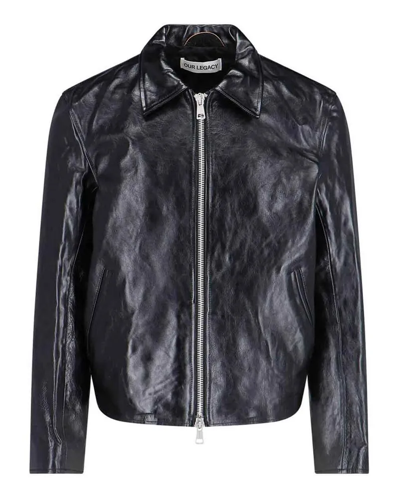 Our Legacy Casualjacke - Schwarz Schwarz