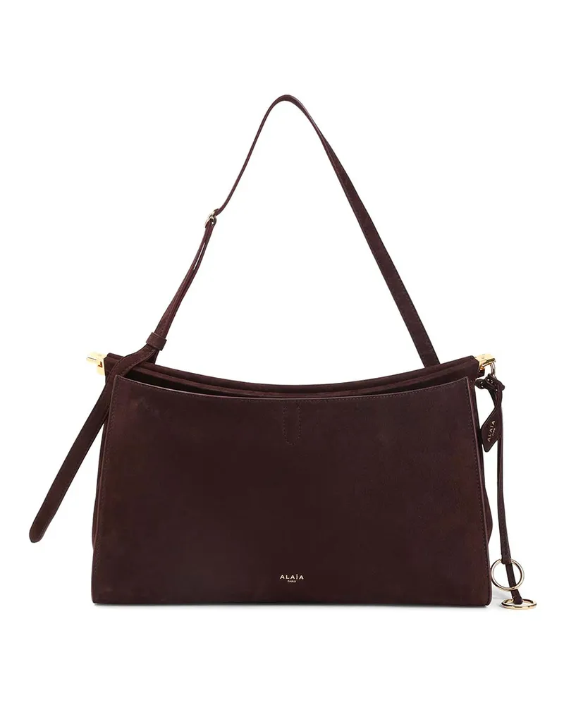 Alaïa Shopper - Dunkelrot Dunkelrot