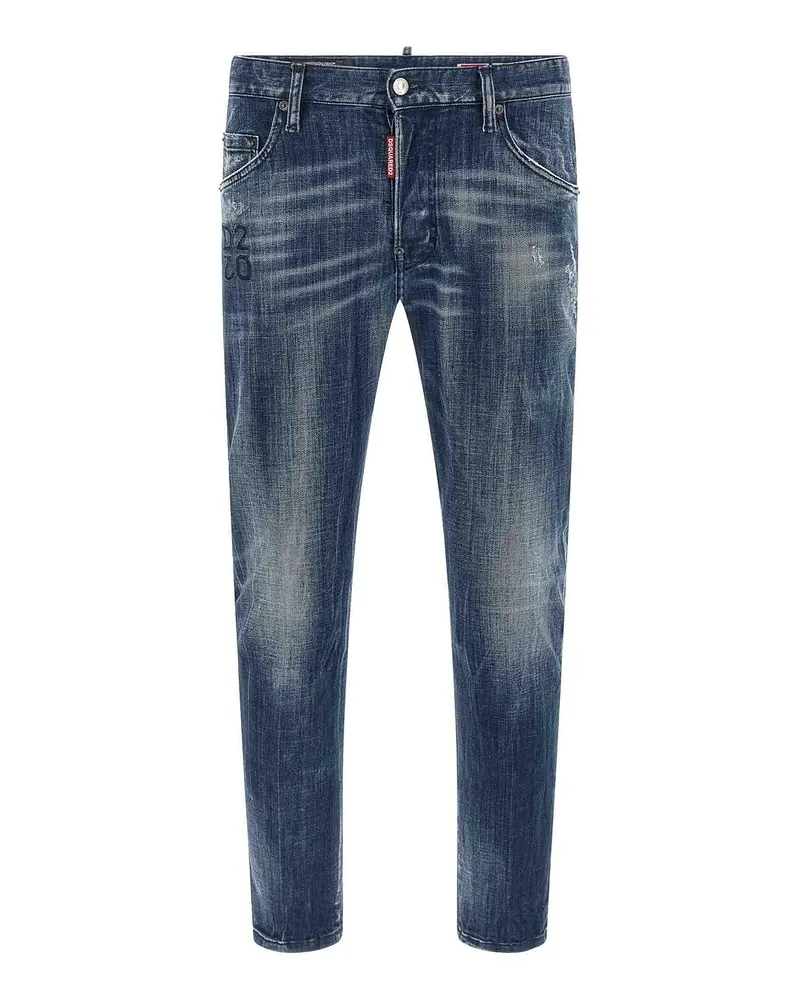 Dsquared2 Straight Leg Jeans - Blau Blau