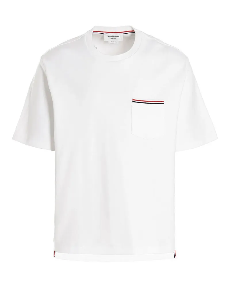 Thom Browne T-Shirt - Weiß Weiß