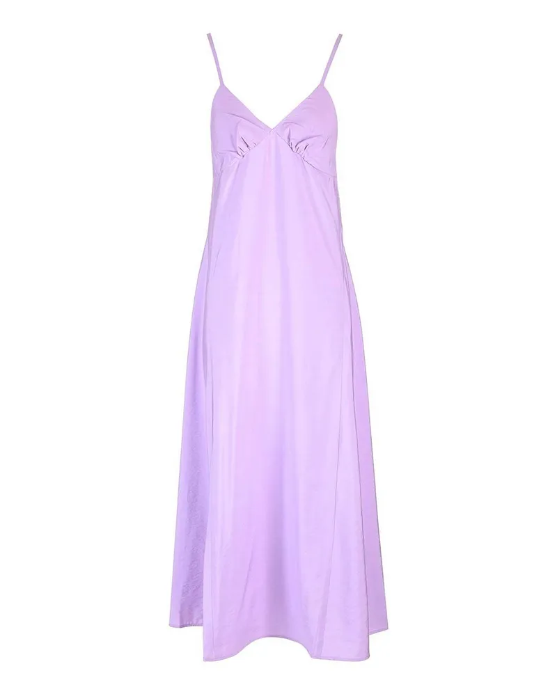 Kitsuné Maxikleid - Lila Lila