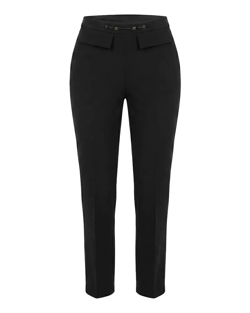 Elisabetta Franchi Casual Hose - Schwarz Schwarz