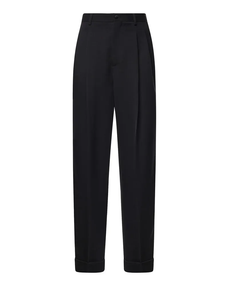 Dolce & Gabbana Casual Hose - Schwarz Schwarz