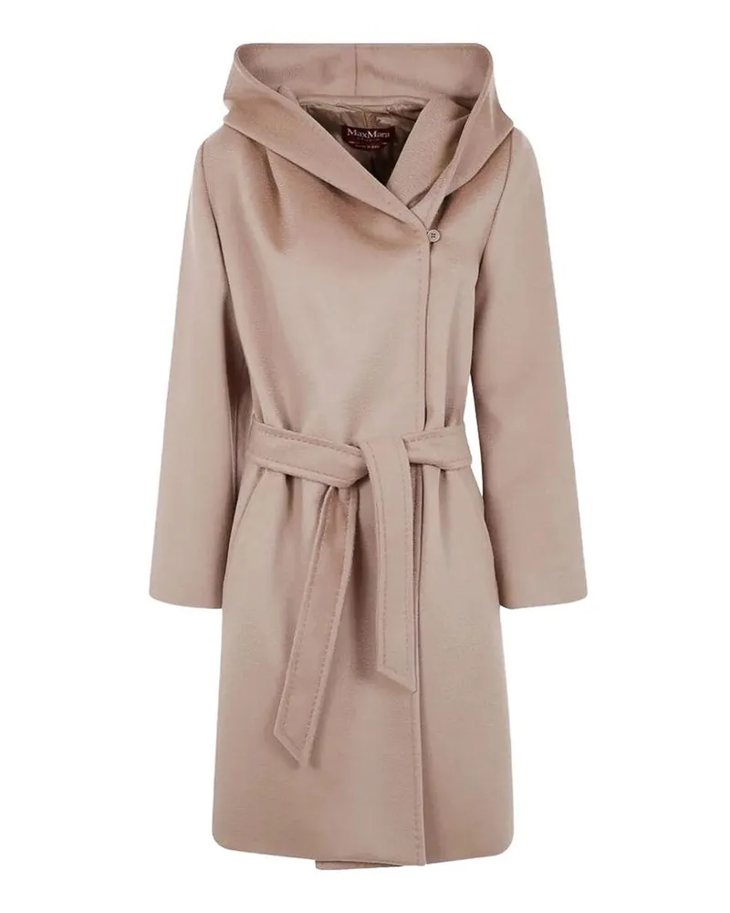 Max Mara Knielanger Mantel - Camel Camel