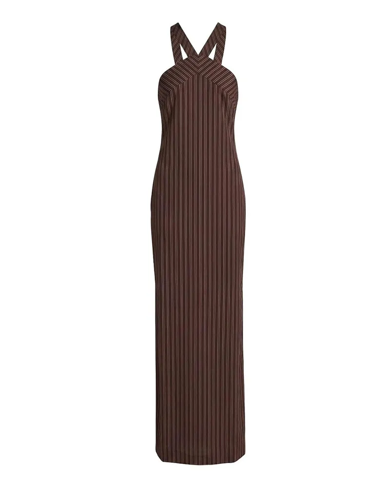 Patrizia Pepe Knielanges Kleid - Braun Braun