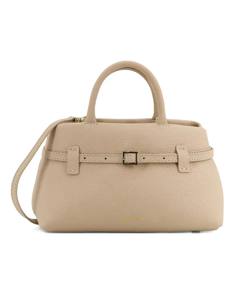 Manu Atelier Schultertasche - Beige Beige