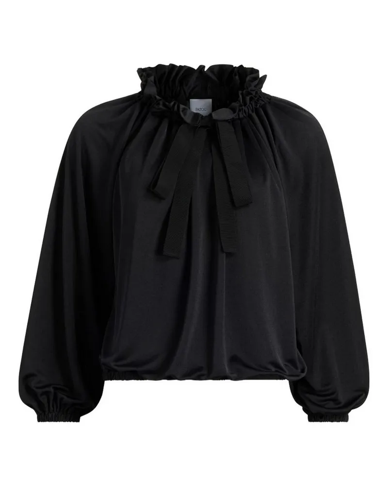Patou Bluse - Schwarz Schwarz