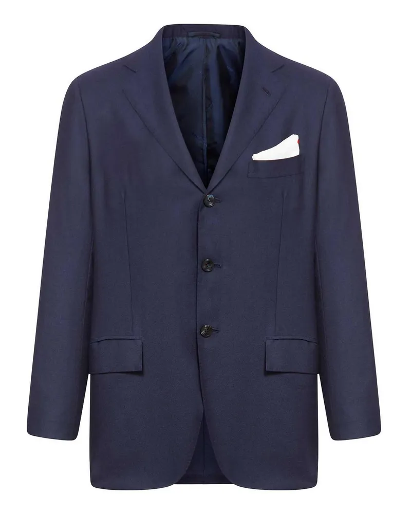 Kiton Casualjacke - Blau Blau