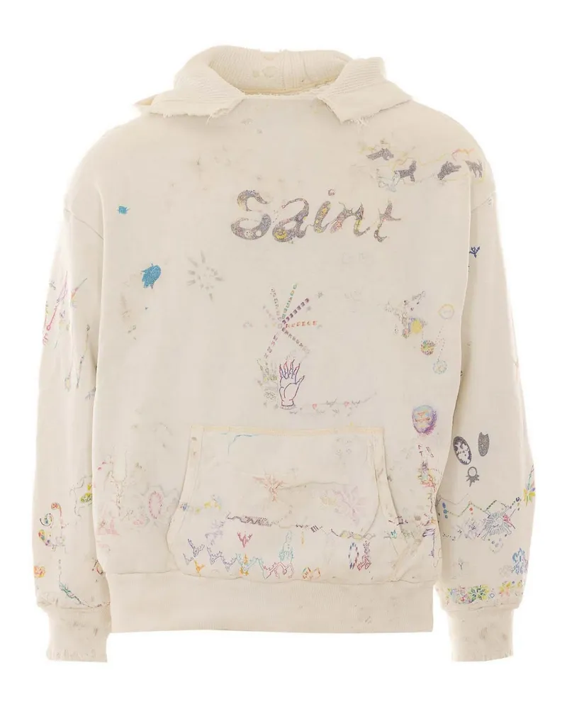 SAINT MXXXXXX Sweatshirt - Weiß Weiß