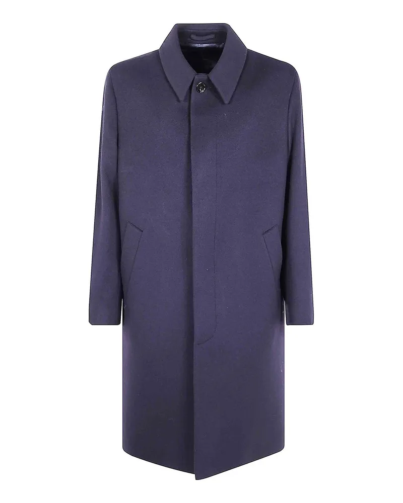 LARDINI Langer Mantel - Blau Blau