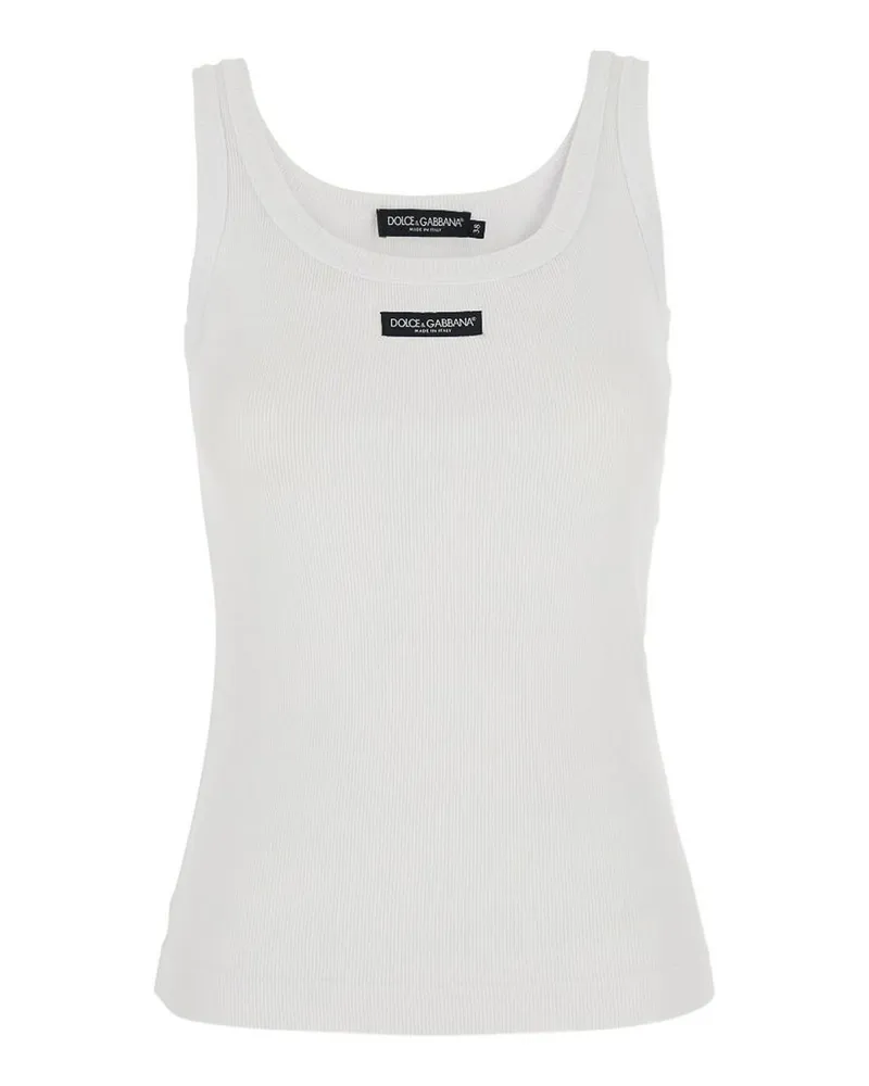 Dolce & Gabbana Top - Weiß Weiß