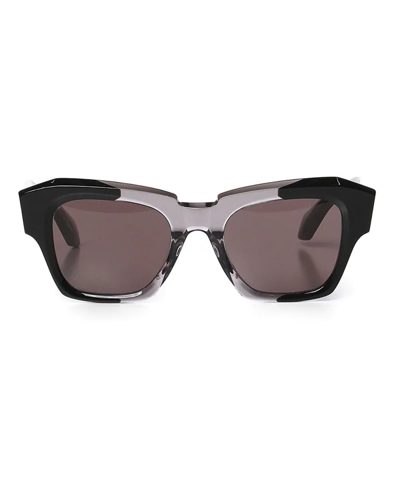 Alaïa Sonnenbrille - Schwarz Schwarz