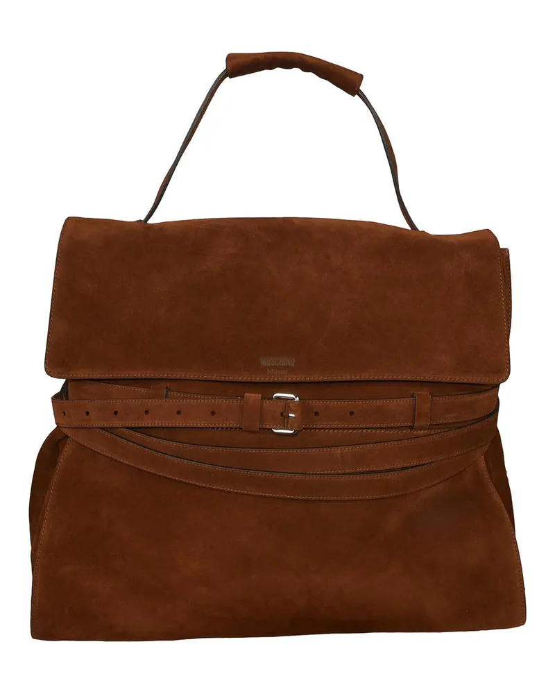 Moschino Aktentasche - Braun Braun