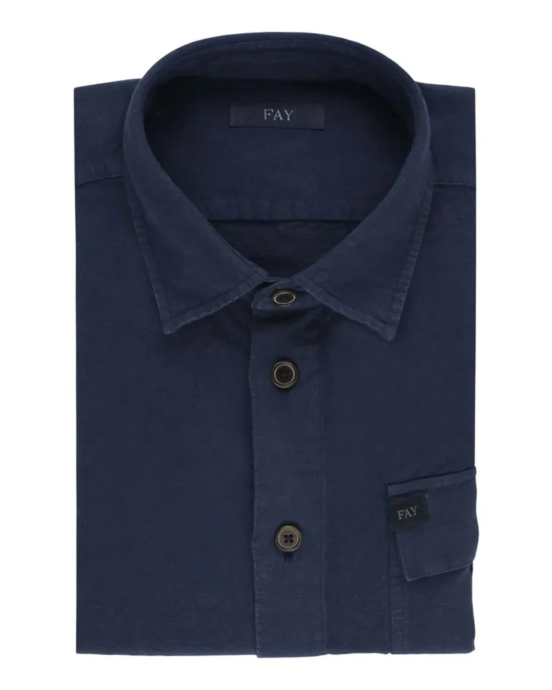 Fay Casualjacke - Blau Blau