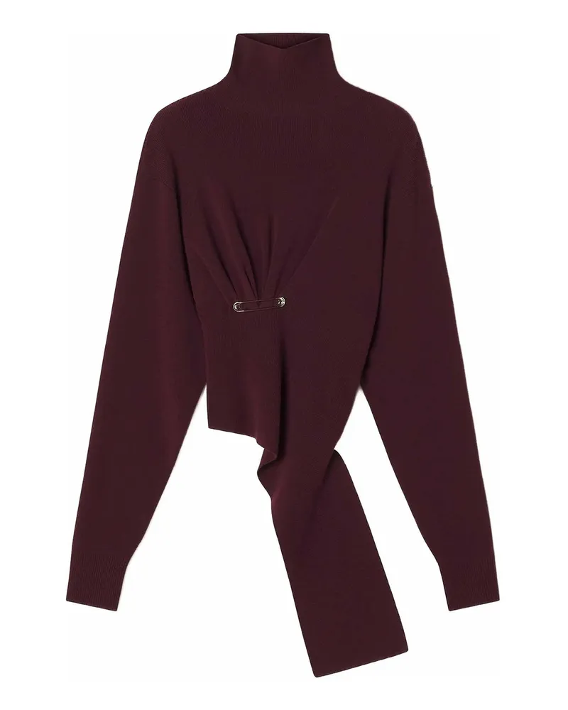 Lanvin Rundhalspullover - Dunkel-Lila Dunkel-lila