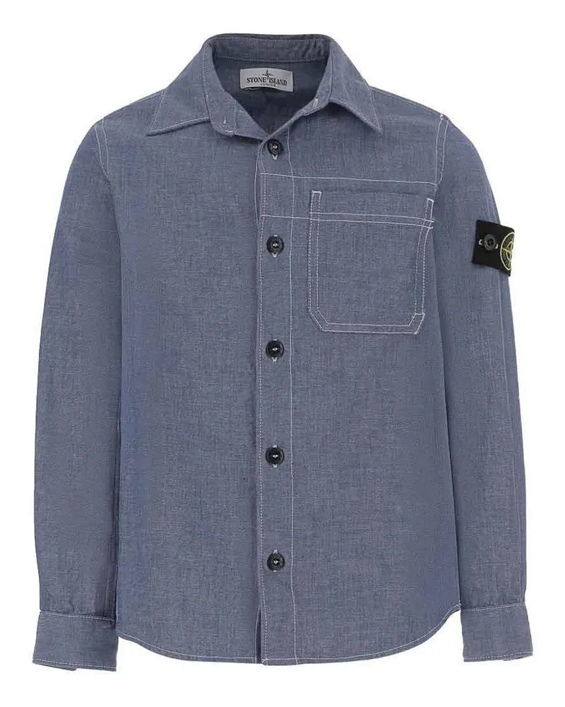Stone Island Hemd - Blau Blau