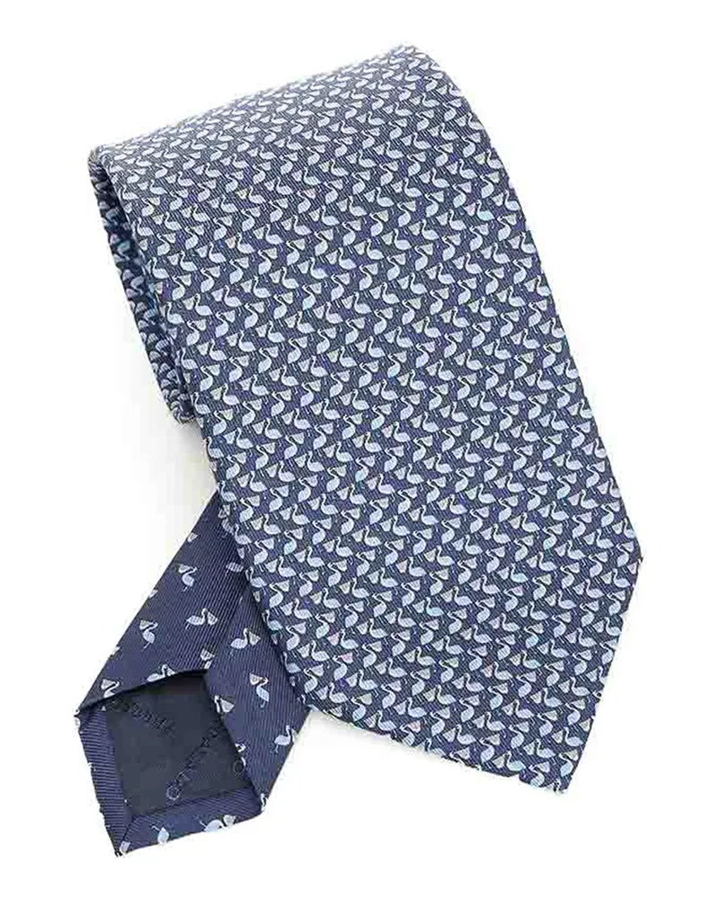 Ferragamo Krawatte - Blau Blau