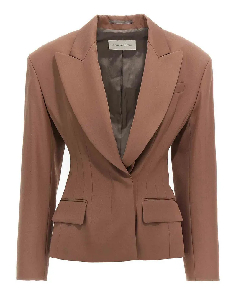 Dries van Noten Blazer - Braun Braun