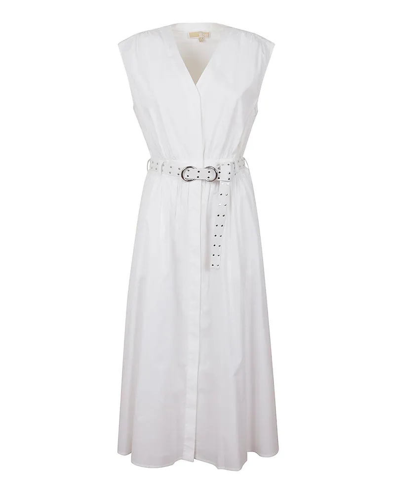 Michael Kors Maxikleid - Weiß Weiß