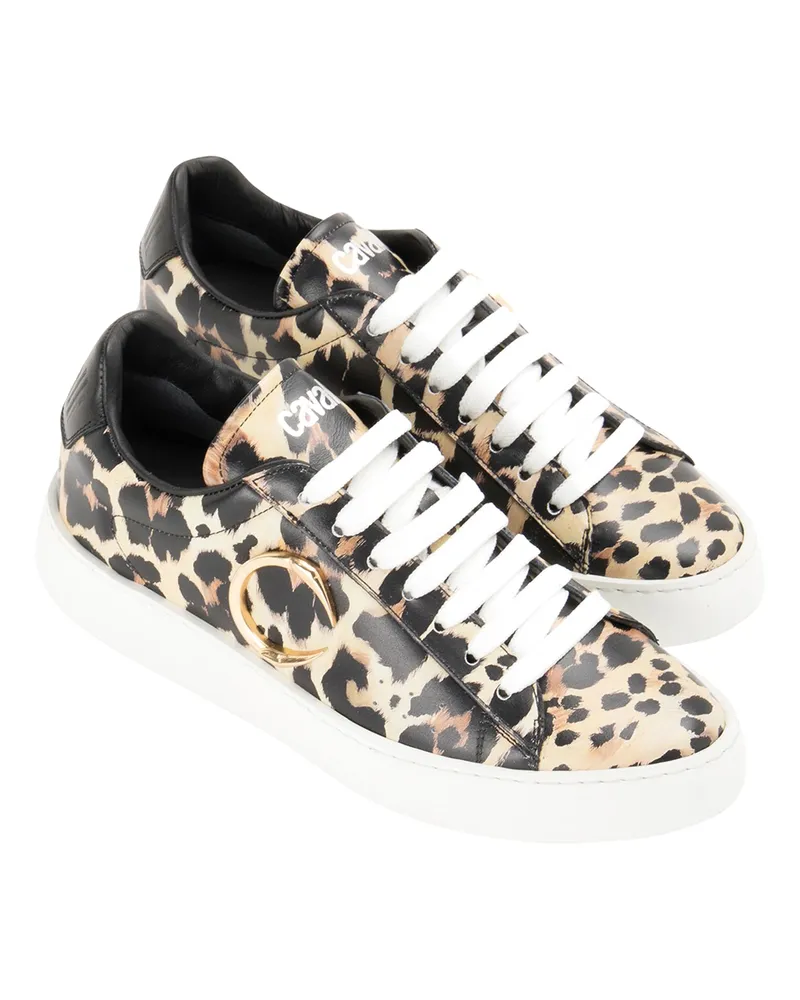 Roberto Cavalli Sneaker - Beige Animal