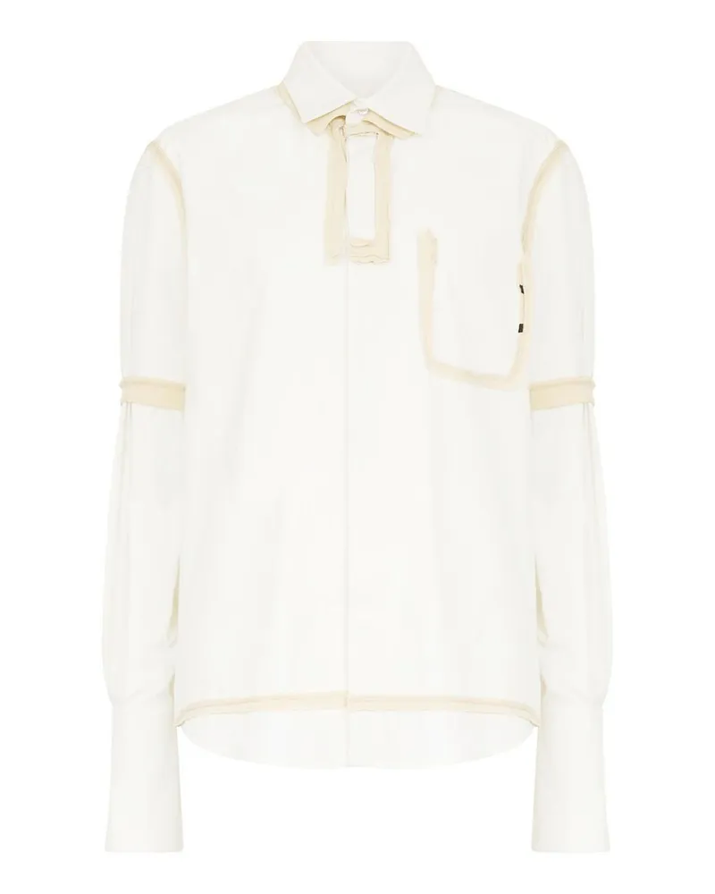 Maison Margiela Hemd - Weiß Weiß