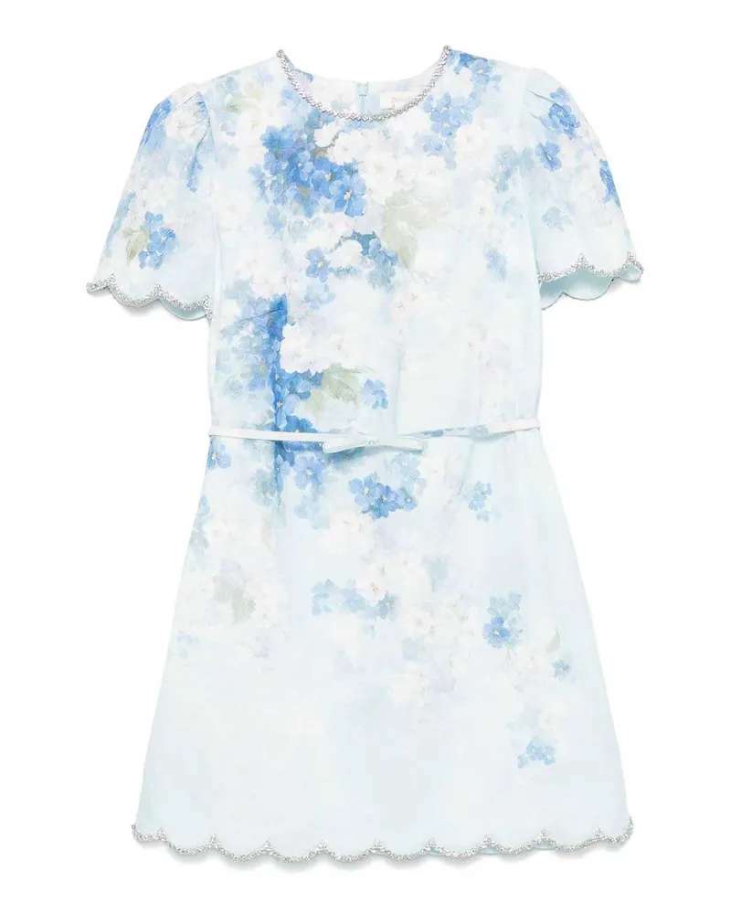 Zimmermann Kurzes Kleid - Blau Blau
