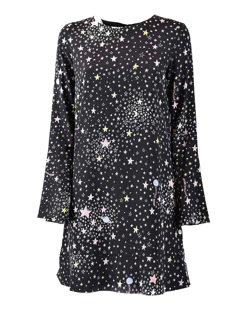 Moschino Knielanges Kleid - Schwarz Schwarz