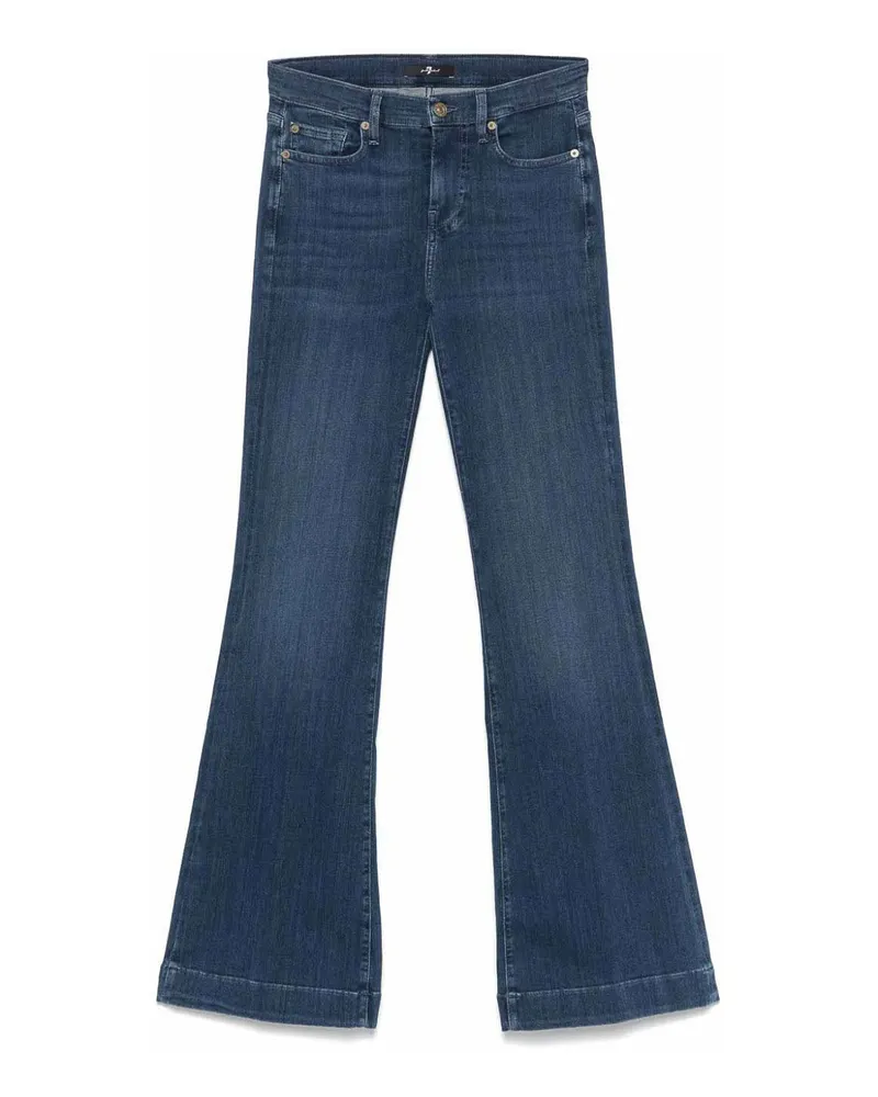 7 for all mankind Bootcut Jeans - Blau Blau