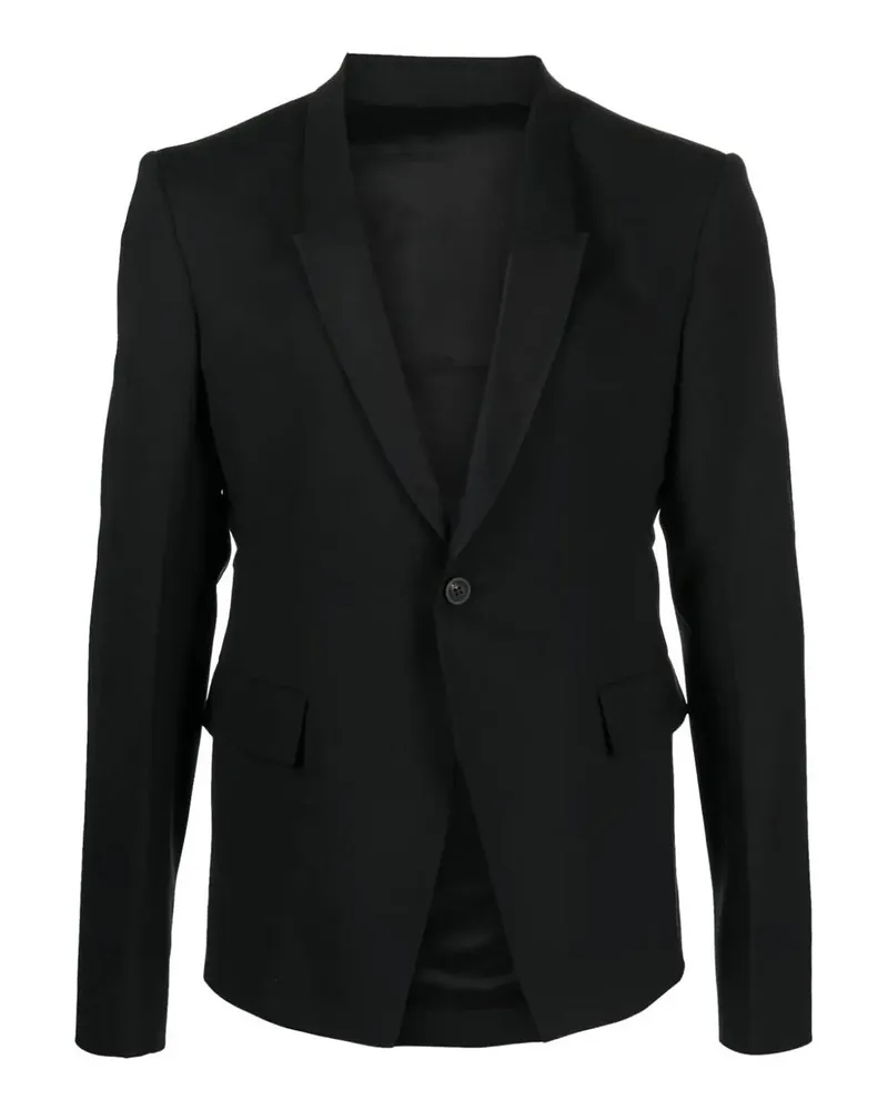 Rick Owens Blazer - Schwarz Schwarz