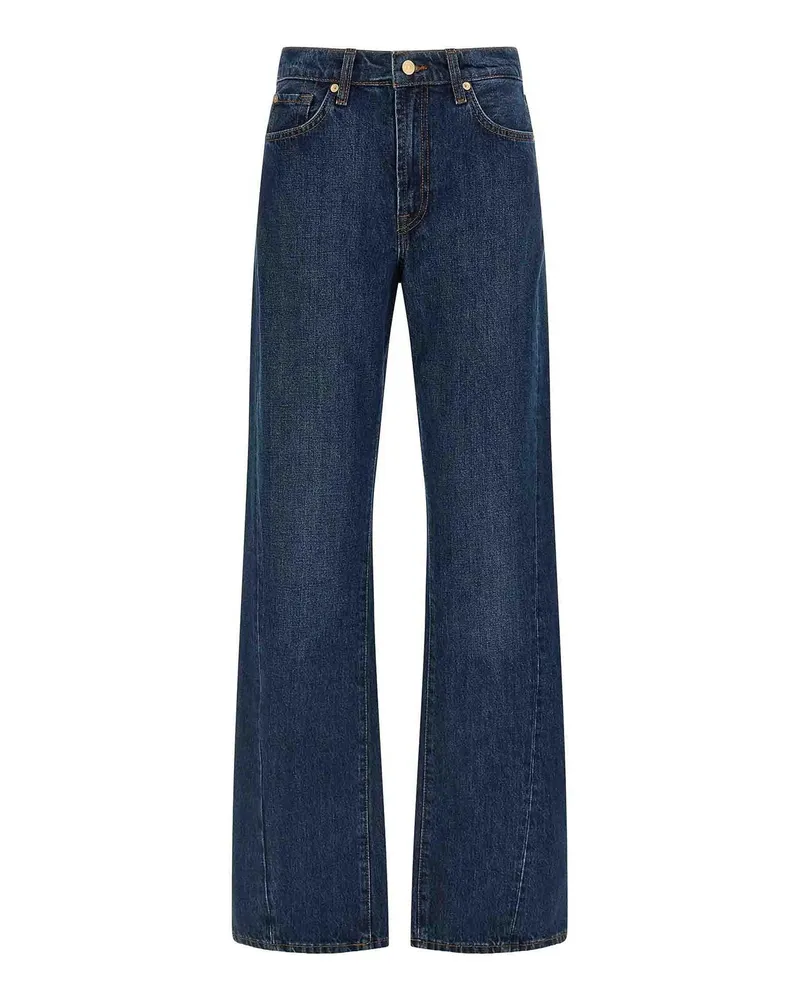 7 for all mankind Bootcut Jeans - Blau Blau
