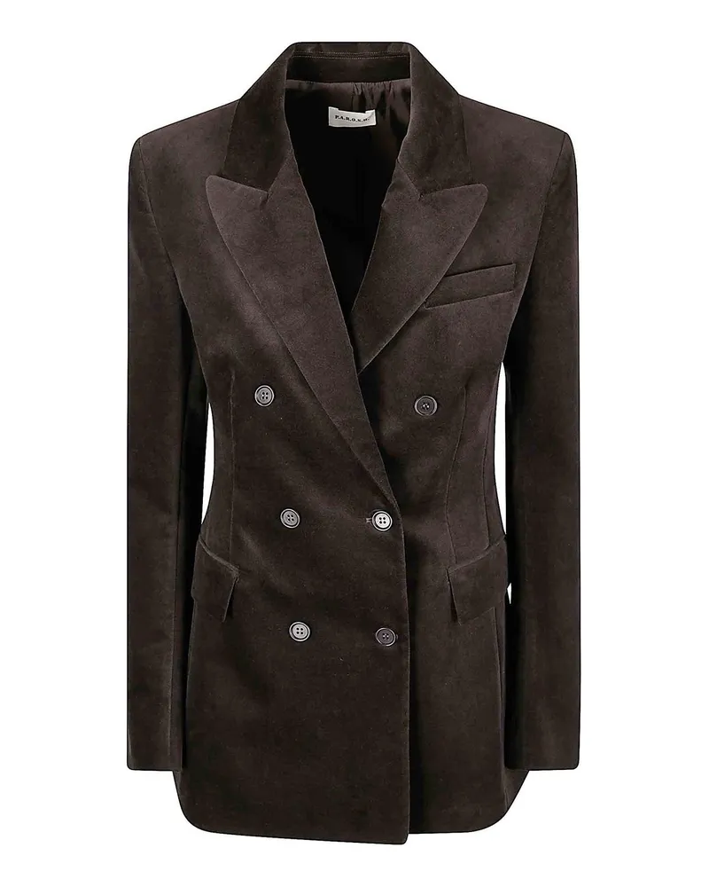 P.A.R.O.S.H. P. A.R. O.S. H. Blazer - Gold Gold