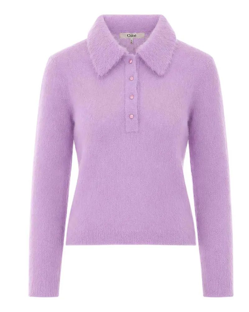 Chloé Poloshirt - Silber Silber