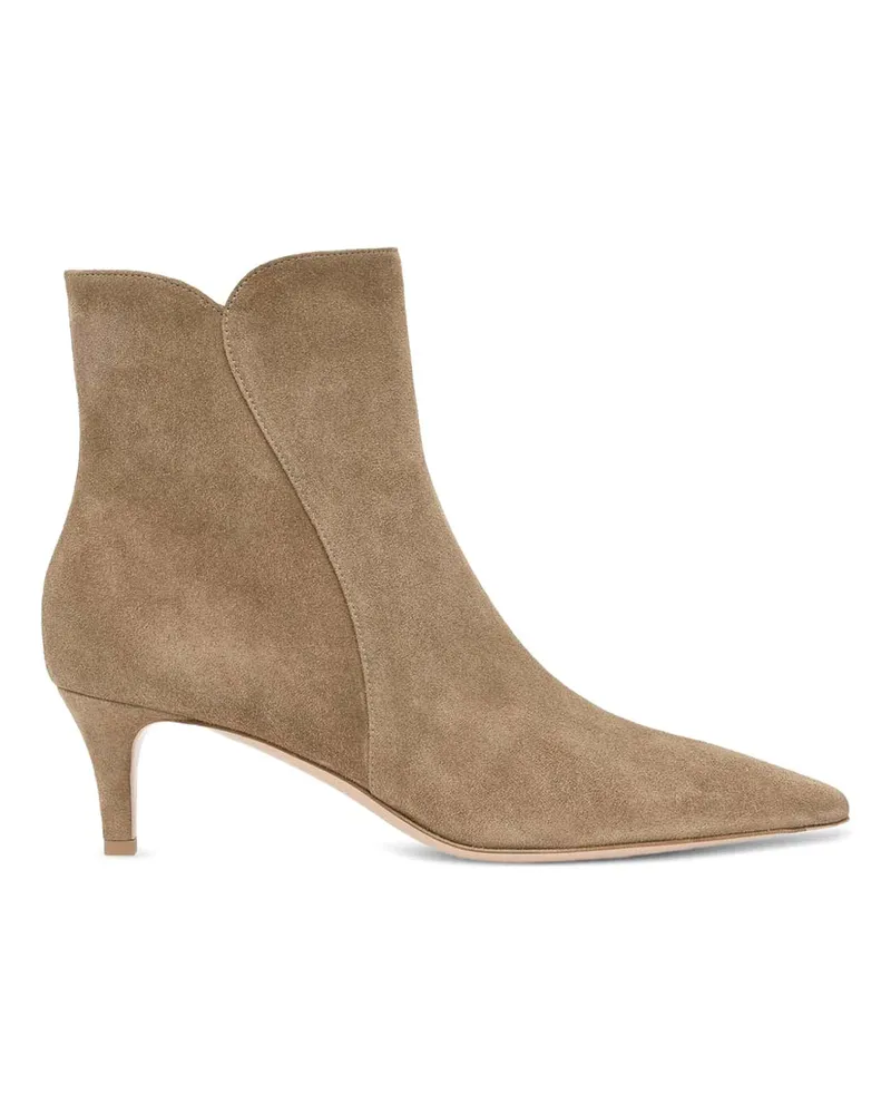 Gianvito Rossi Stiefel - Camel Camel