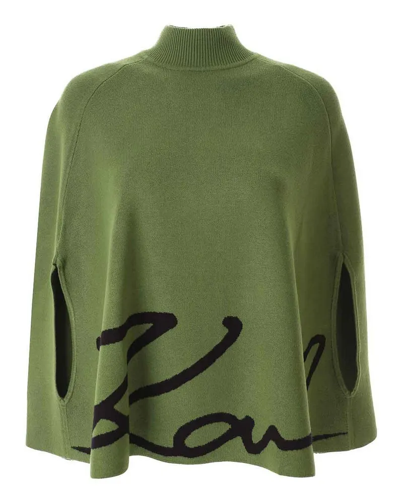 Karl Lagerfeld Cape - Grün Grün