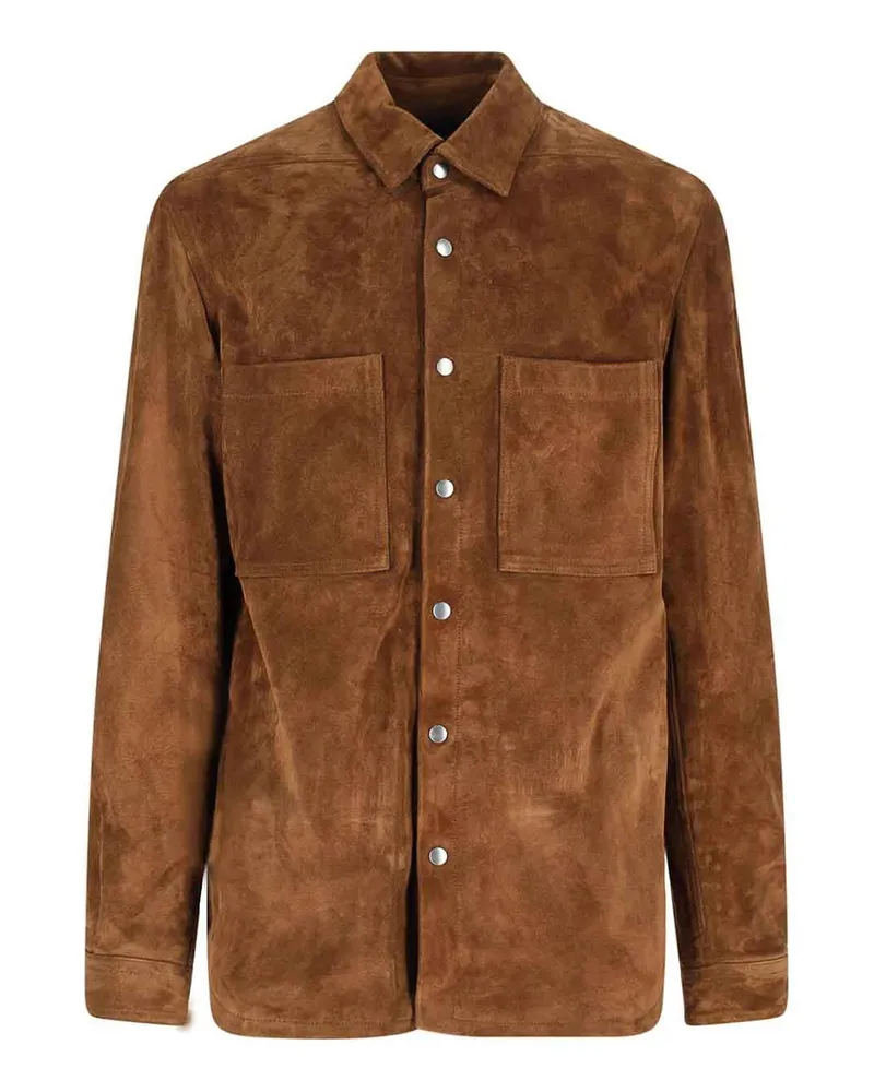 Rick Owens Hemd - Braun Braun