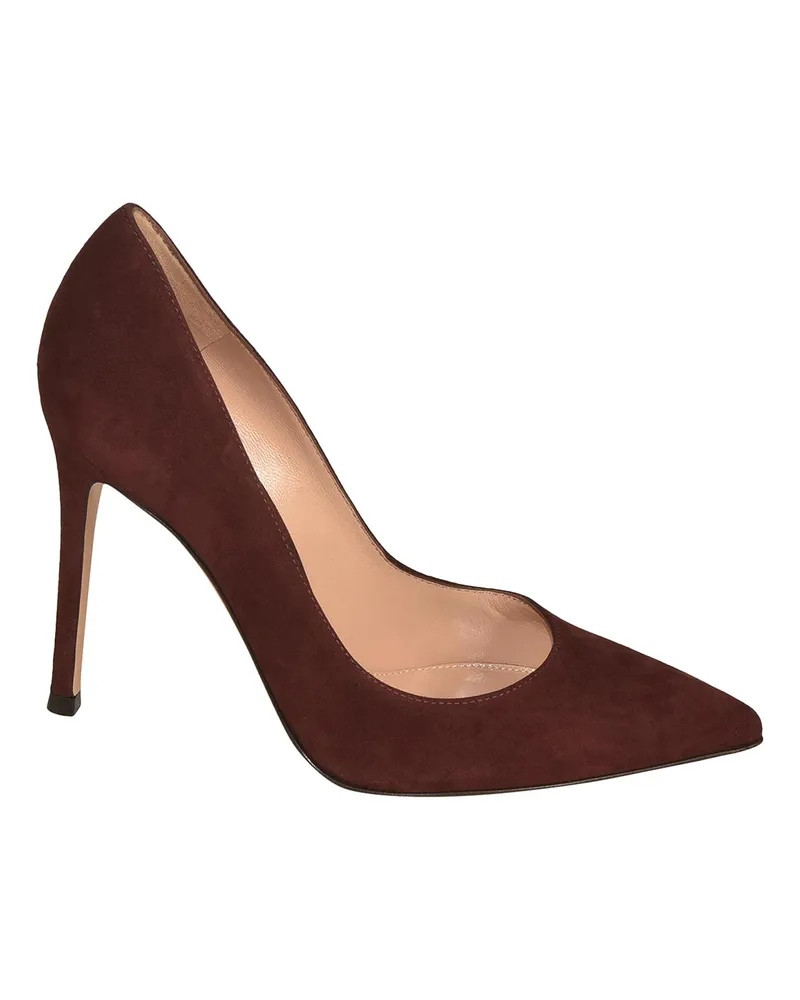 Gianvito Rossi Pumps - Dunkelrot Dunkelrot