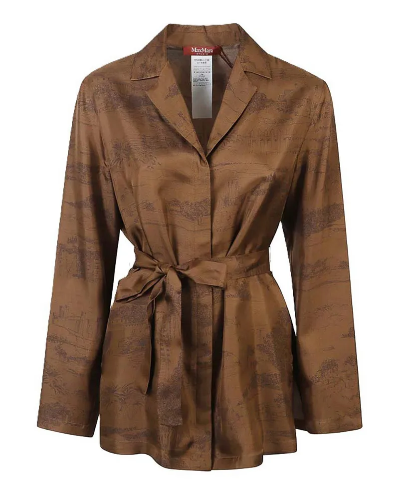 Max Mara Tunik - Dunkelbraun Dunkelbraun
